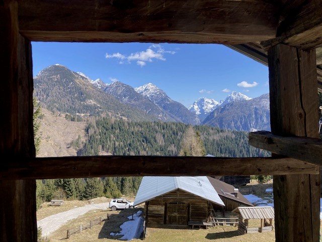 Costalta Berghuette in den Belluneser Dolomiten