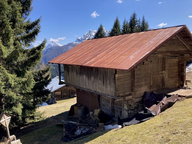 Nebengebaeude der Costalta Berghuette