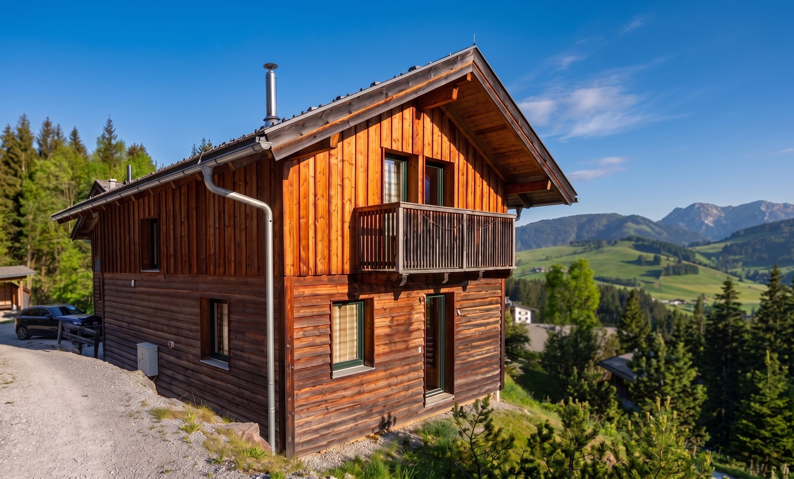Holz-Chalet Haus Gamsblume in Annaberg im Lammertal