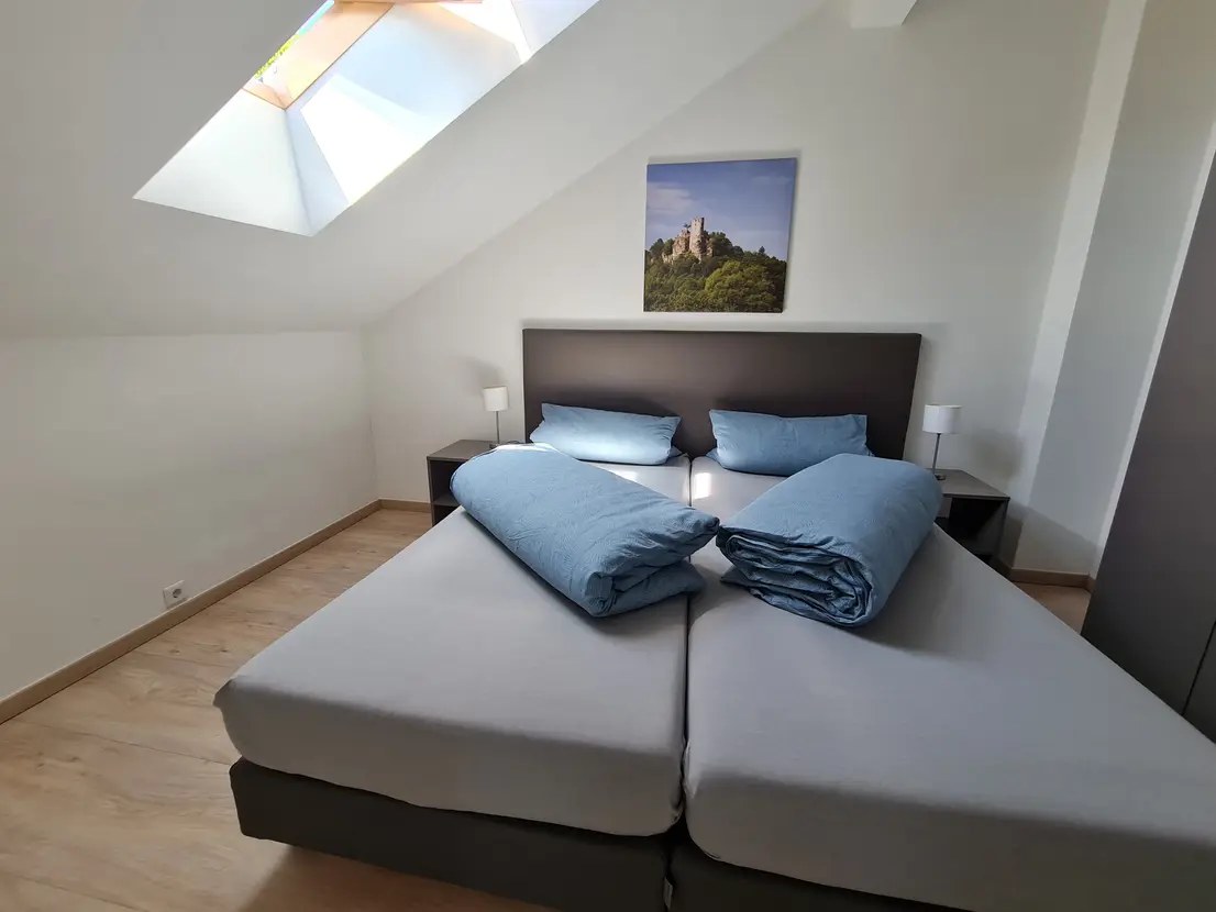 Schlafzimmer im Ferienhaus Mistelgau-Obernsees