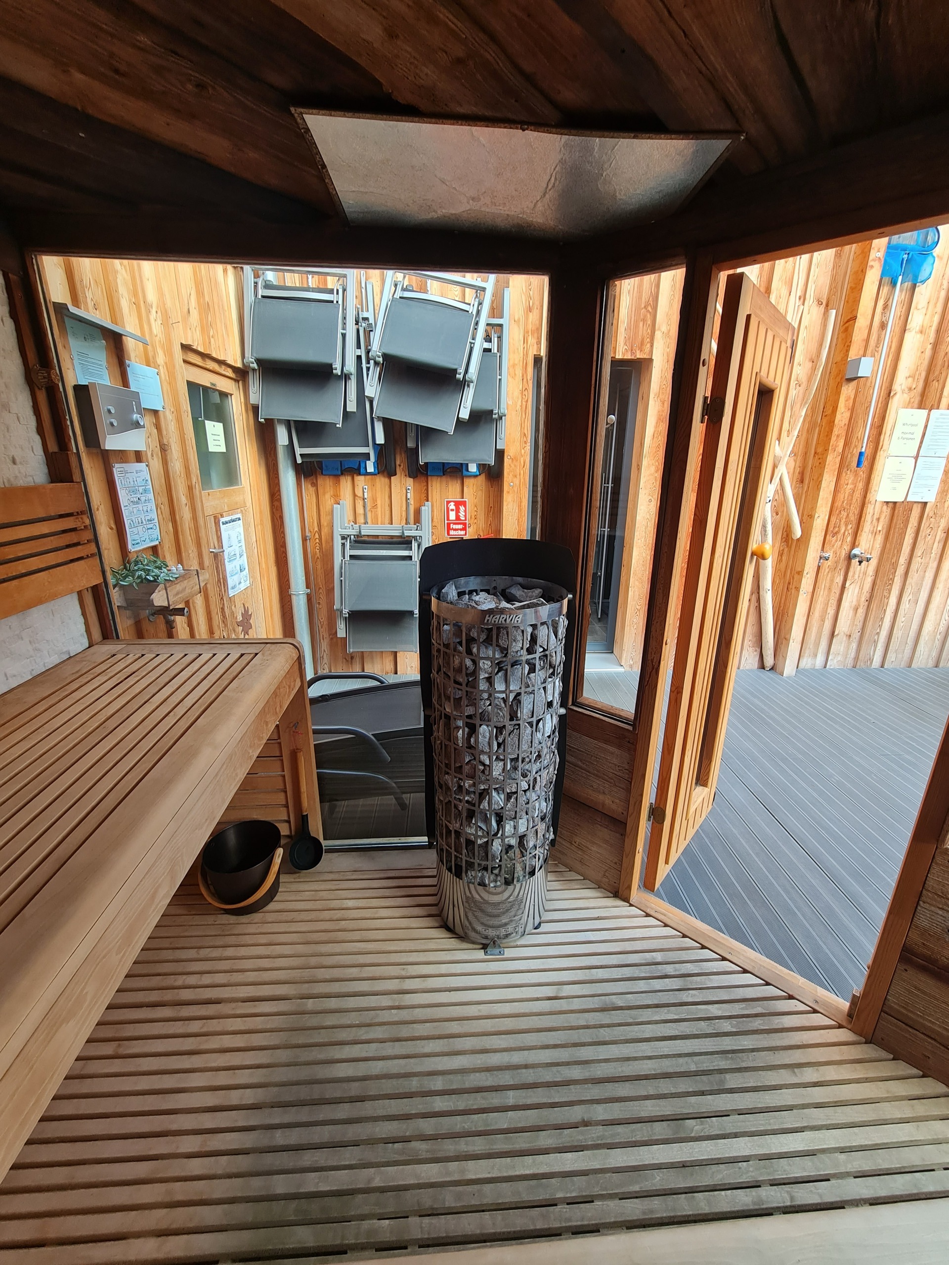 Finnische Sauna