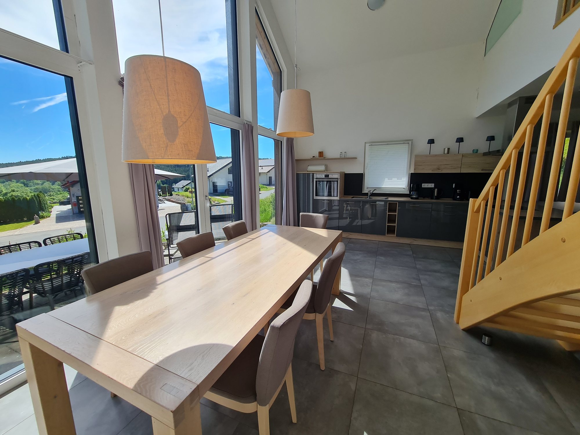 Küche und Essbereich Haus 9